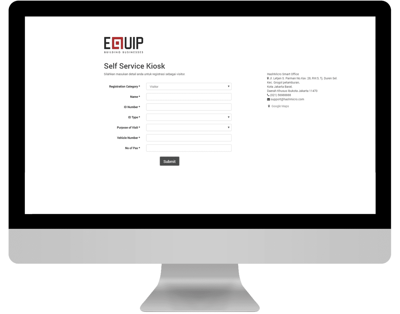 Singapore Visitor Management System